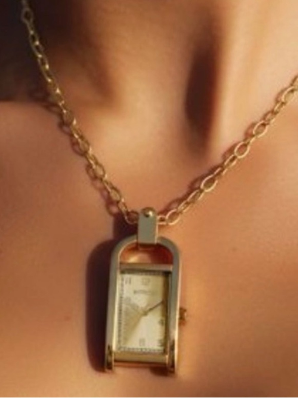 Invicta Mini Angel Gold-tone Watch Necklace, very recently preloved❤️ long chain